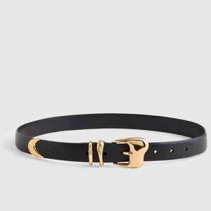 Madewell Sculpted Wavy Buckle Belt